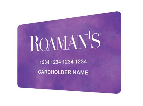 roamans credit card account